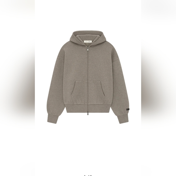 Essentials Other - Fear of God Essentials Classic Full Zip-Up Hoodie 'Homestead Heather